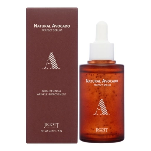 Jigott Serum Сыворотка для лица c экстрактом авокадо Natural Avocado Perfect Serum 50 мл.