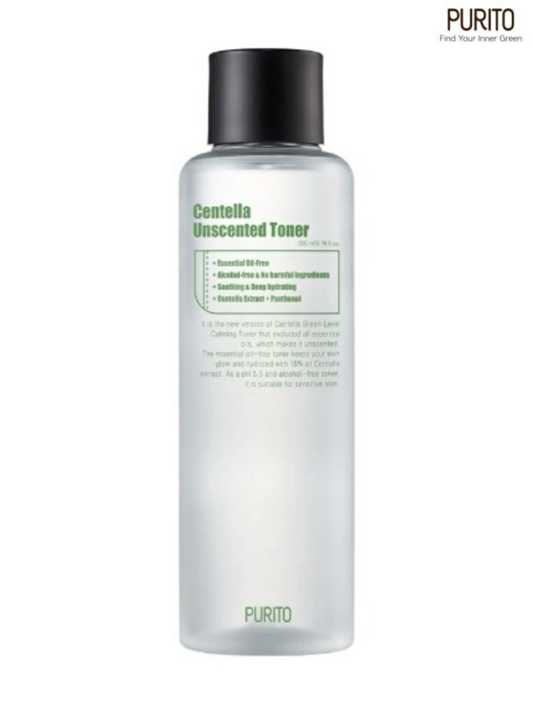 Purito Тонер Centella Unscented Toner, 200 мл.