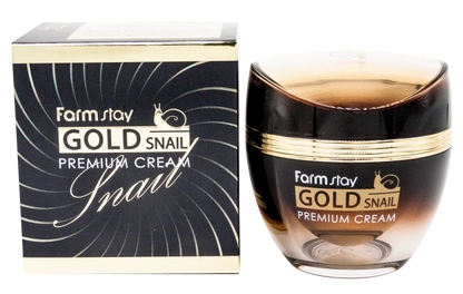 FarmStay Gold Snail Premium Cream, 50 мл.
