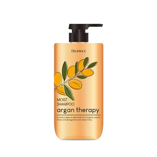 Deoproce Шампунь Argan Therapy Moist Shampoo, 1000 мл.