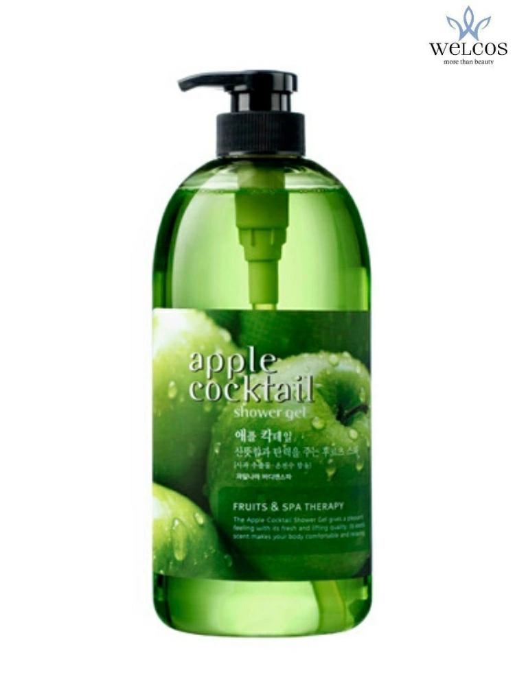 Welcos Гель для душа Body Phren Shower Gel Apple Cocktail, 730 мл.