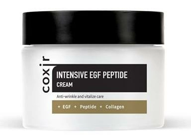 Coxir Крем для регенерации кожи Intensive EGF Peptide Cream с пептидами и EGF, 50 мл.