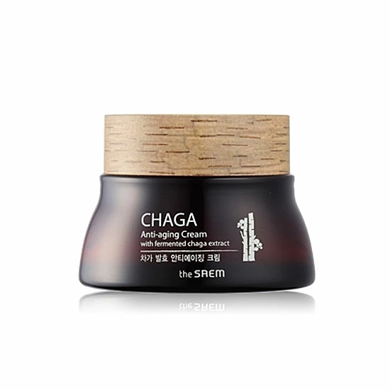 The Saem Антивозрастной крем для лица Chaga Anti-wrinkle Cream, 60 мл.