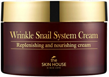 The Skin House Антивозрастной крем для лица Wrinkle Snail System Cream с муцином улитки, 100 мл.