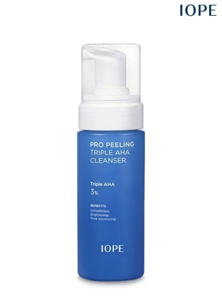 IOPE Пенка Pro Peeling Triple AHA Cleanser, 150 мл.