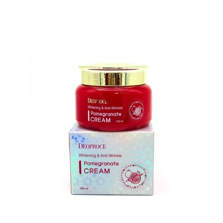 Deoproce Антивозрастной крем для глаз Whitening & Anti-Wrinkle Pomegranate Cream, 100 мл.