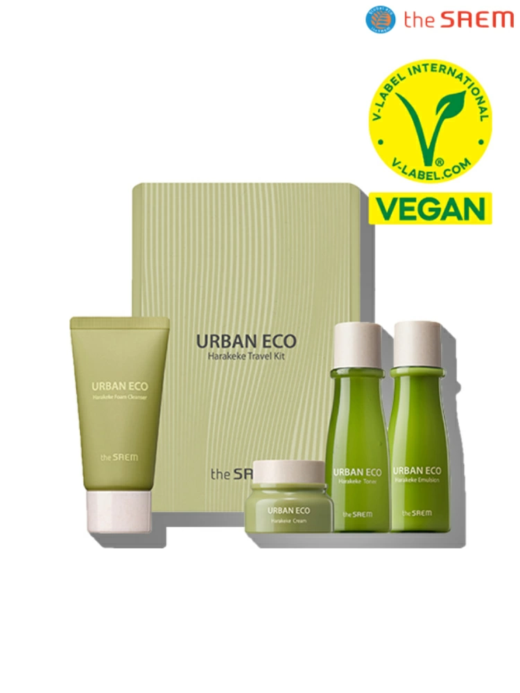 The Saem Подарочный набор Urban Eco Harakeke Travel Kit