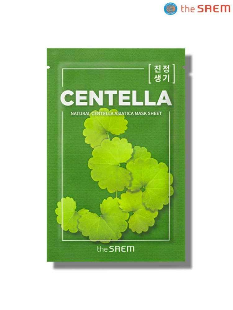 The Saem Тканевая маска Natural Centella Asiatica Mask Sheet, 21 мл.