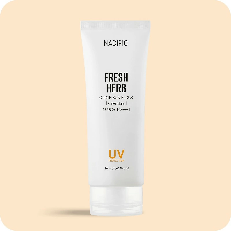 Nacific Herb Крем для лица солнцезащитный Fresh Herb Origin Sun Block 50 мл.