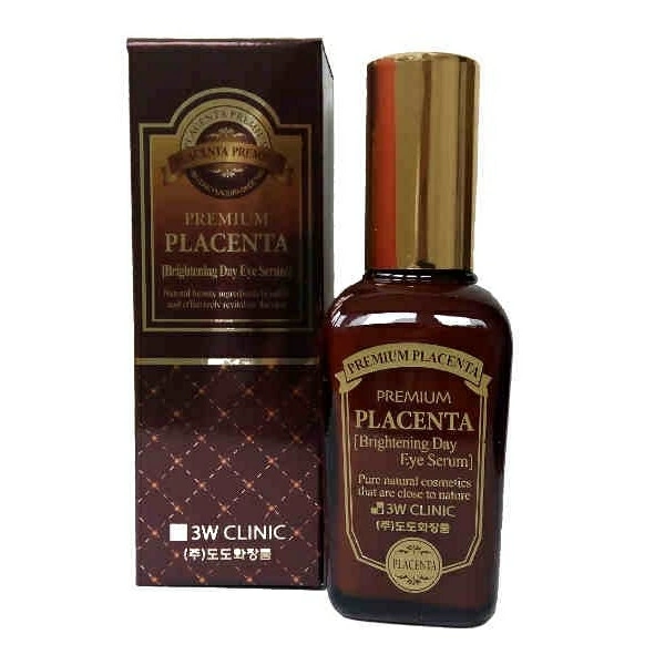 3W Clinic Антивозростная сыворотка для глаз Premium Placenta Brightening Day Eye Serum, 50 мл.