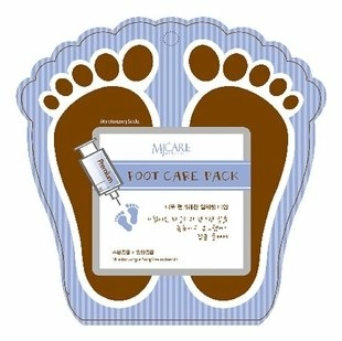 Маска для ног MJ Premium Foot care pack, 2 шт. по 10 гр.