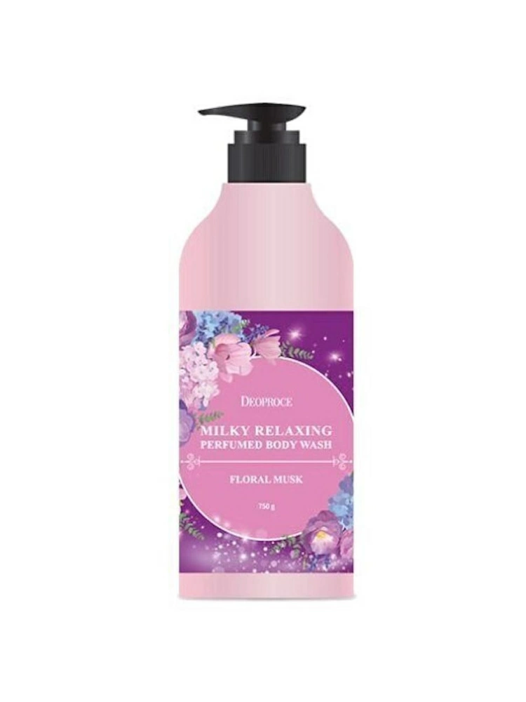 Deoproce Body Гель для душа Milky Relaxing Body Wash Floral Musk 750 G