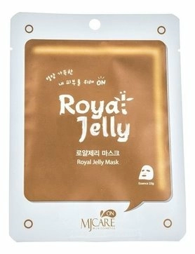 Тканевая маска для лица Mijin MJ CARE ON Mask Pack Royal Jelly с маточным молоком, 22 гр.