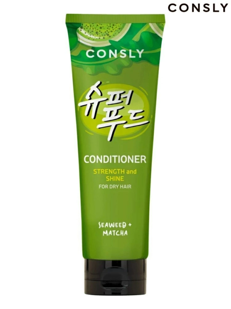 Consly HAIR SW Кондиционер с экстр. водорослей и зеленого чая Матча для силы и блеска волос Seaweed & Matcha Conditioner for Strength & Shine, 250мл