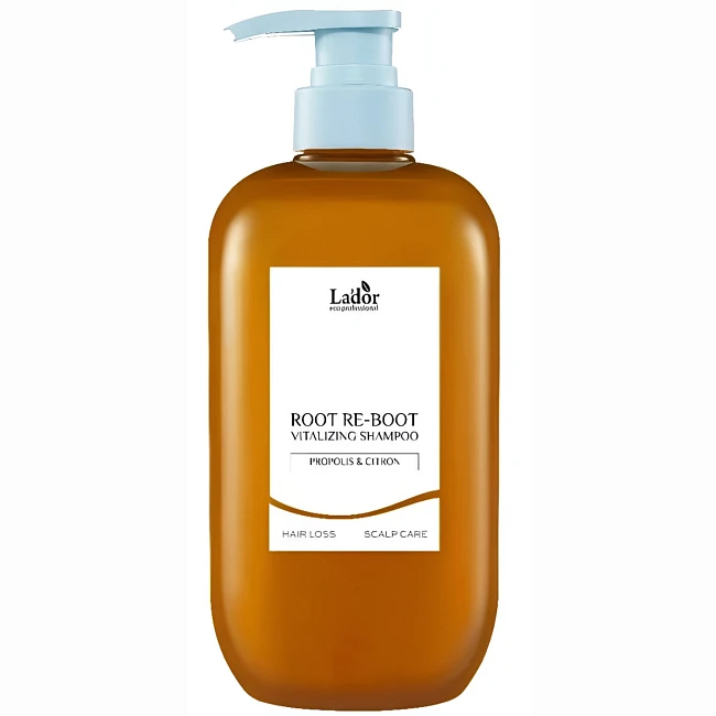 ЛД Rrv Шампунь для волос для сухой кожи головы с прополисом Root RE-BOOT Vitalizing Shampoo (PROPOLIS & CITRON) 800ML