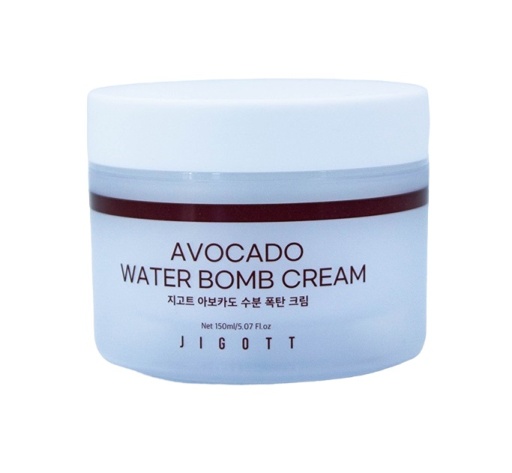 Jigott Avocado Water Bomb Cream Крем для лица с маслом авокадо 150мл