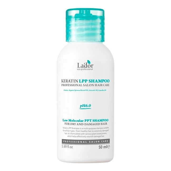 Lador KERATIN LPP SHAMPOO Шампунь для волос с кератином 50мл