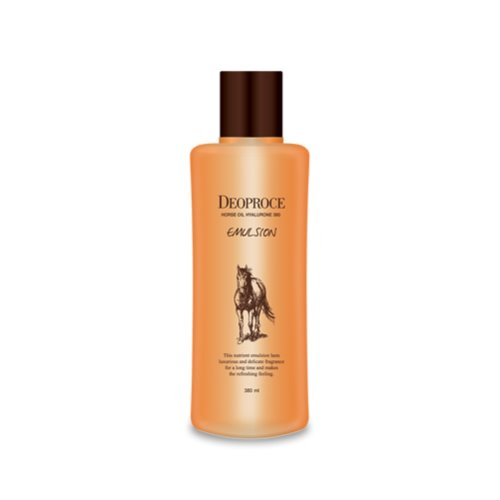 Deoproce Эмульсия для лица Horse Oil Hyalurone Emulsion с гиалуроновой кислотой и лошадиным жиром, 380 мл.