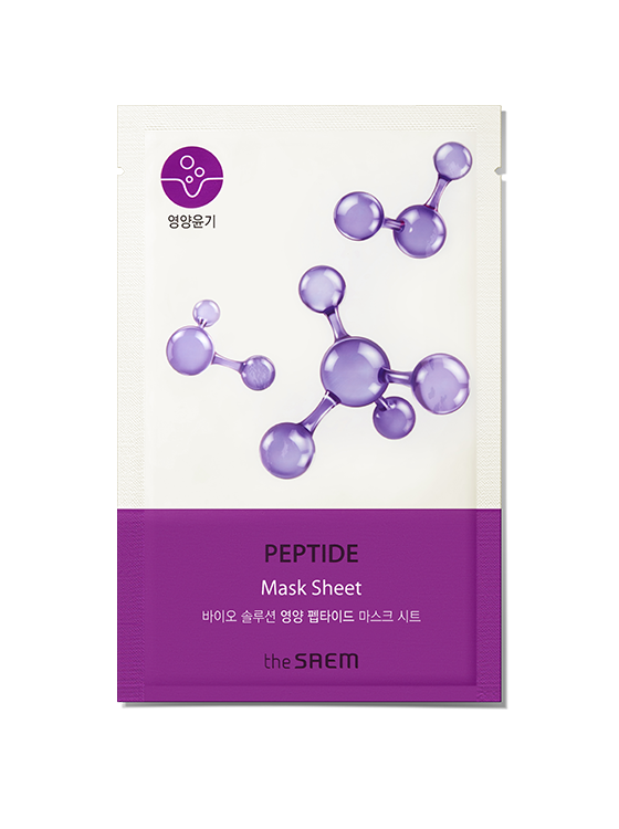 СМ Bio Маска на тканевой основе для лица Bio Solution Nourishing Peptide Mask Sheet