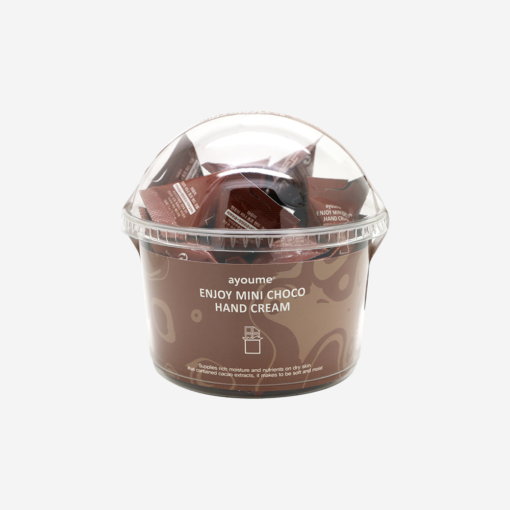 Ayoume Крем для рук AYOUME Enjoy mini Choco Hand Cream, 30 шт. по 3 гр.