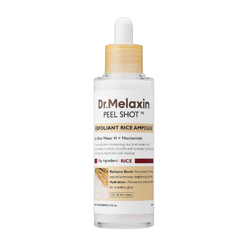 Dr.Melaxin Сыворотка для лица с экстрактом белого риса Peel Shot Exfoliating White Rice Ampoule, 80 мл.