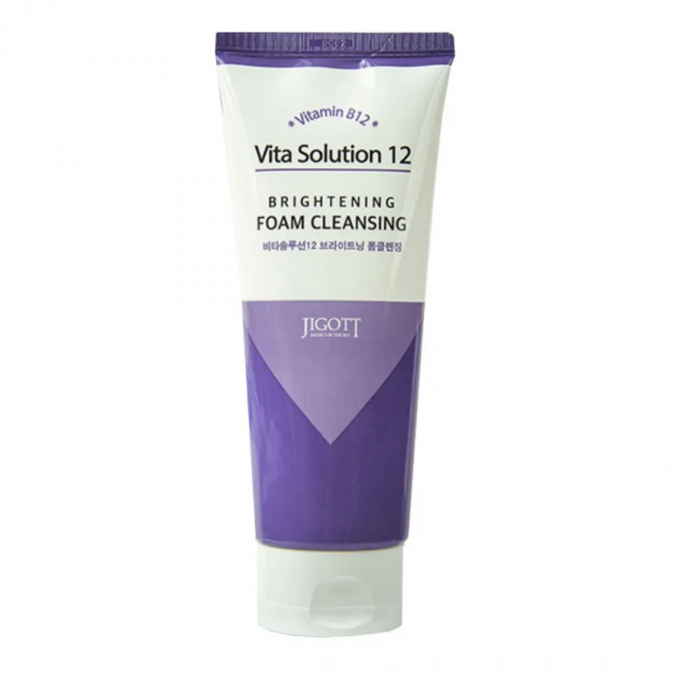 Jigott Vita Solution 12 Brightening Foam Cleansing Пенка для умывания