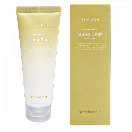ЕНФ Refresher Крем для рук с экстрактом бобов мунг Enough Refresher Mung Bean Hand Cream [100ml]