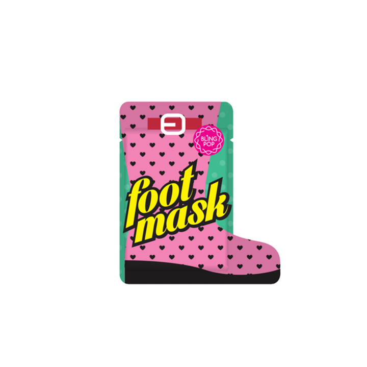 Bling Pop Тканевая маска SHEA BUTTER HEALING FOOT MASK