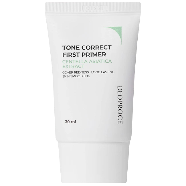 ДП Primer Праймер для лица тонирующий для чувствительной кожи Deoproce Tone Correct First PRIMER,30мл