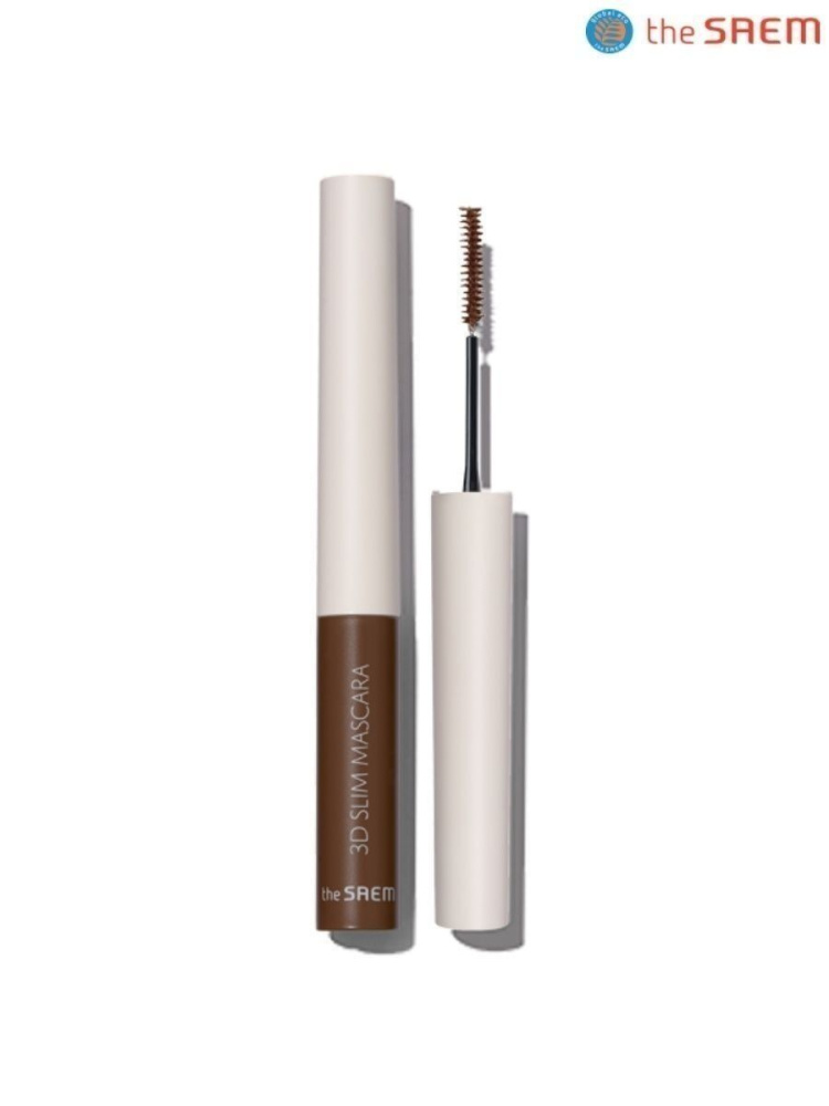 The Saem Тушь для ресниц Saemmul 3D Slim Mascara Brown, 4 гр.