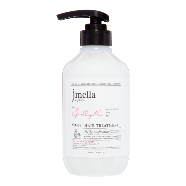 Jmella IN FRANCE SPARKLING ROSE HAIR TREATMENT Маска для волос "Чёрная смородина, роза, мускус"
