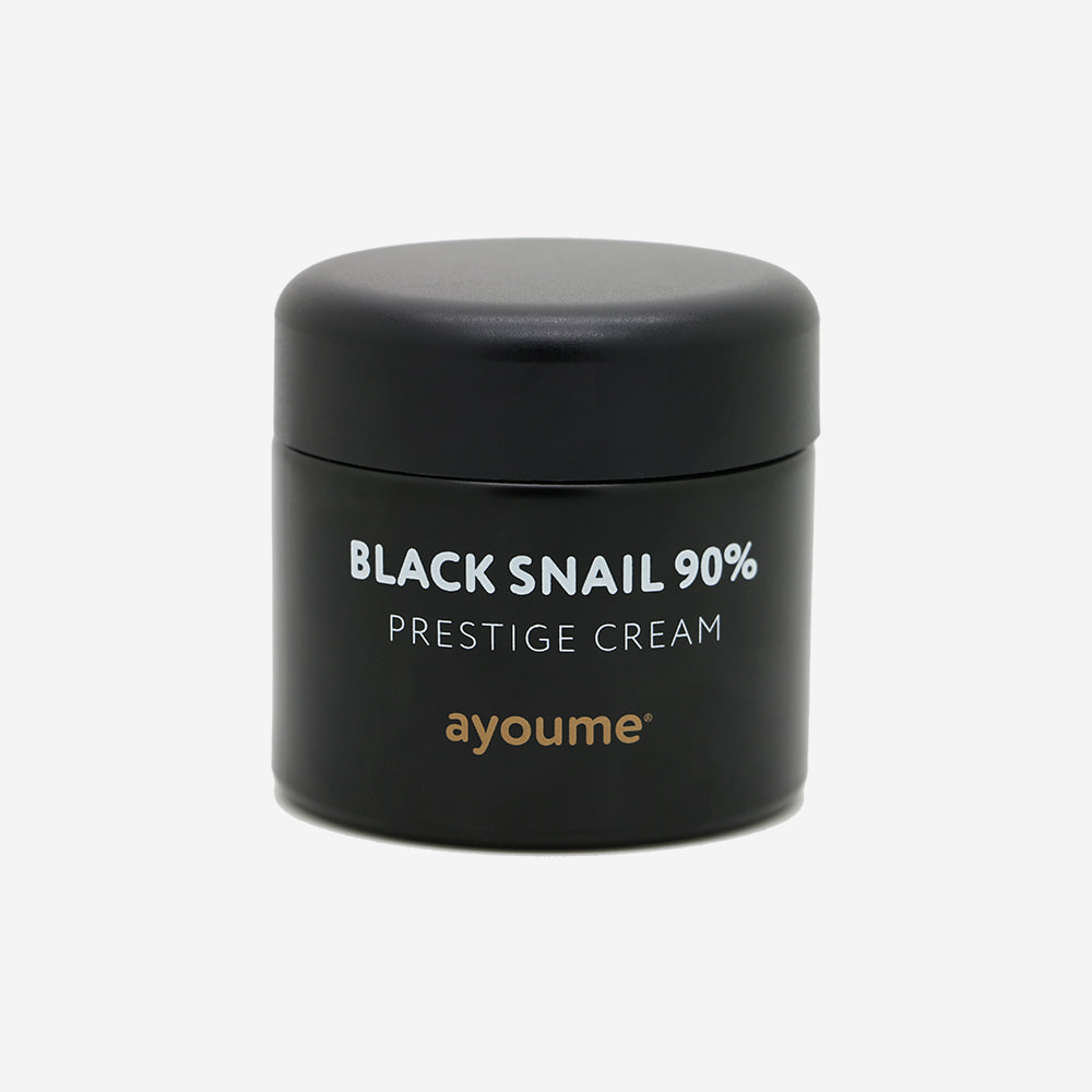 Ayoume Крем для лица Black Snail Prestige Cream с муцином черной улитки, 70 мл.