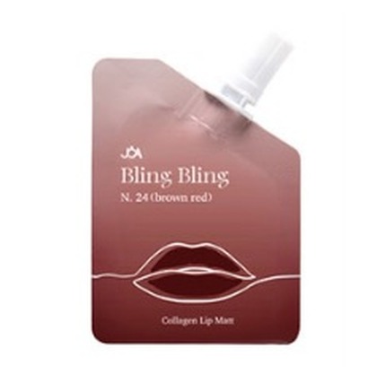 Joa Тинт для губ Joa Bling Bling Collagen Lip 5g No-24- Brown Red