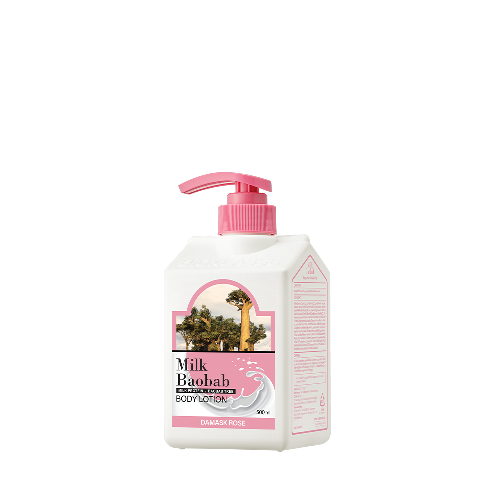 MilkBaobab Лосьон для тела Milkbaobab Original Body Lotion Damask Rose 500 мл.