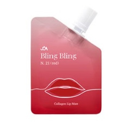 Joa Тинт для губ Joa Bling Bling Collagen Lip 5g No-21- Red