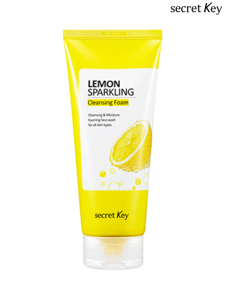 Secret Key Пенка для умывания Lemon Sparkling Cleansing Foam, 200 гр.