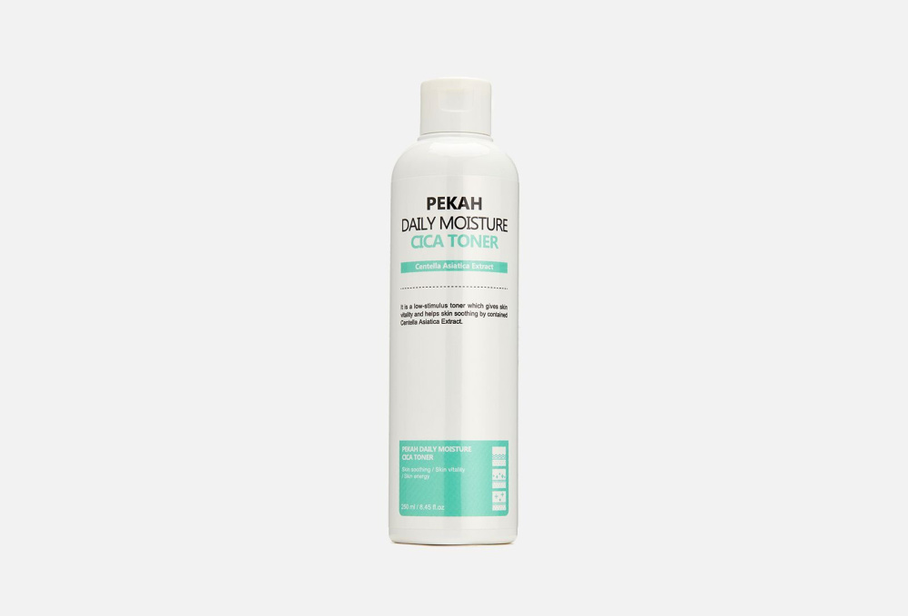 Pekah Daily Moisture Cica Toner Успокаивающий тонер с экстрактом центеллы азиатской 250мл