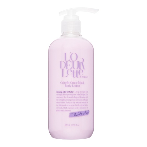 L'ODEURLETTE In England Colorfit Grace Musk Body Lotion Парфюмированный лосьон для тела C ароматом белого мускуса 500мл