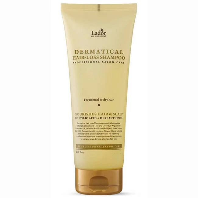 Lador Шампунь против выпадения волос Dermatical Hair Loss Shampoo For Normal and Dry Hair, 50 мл.