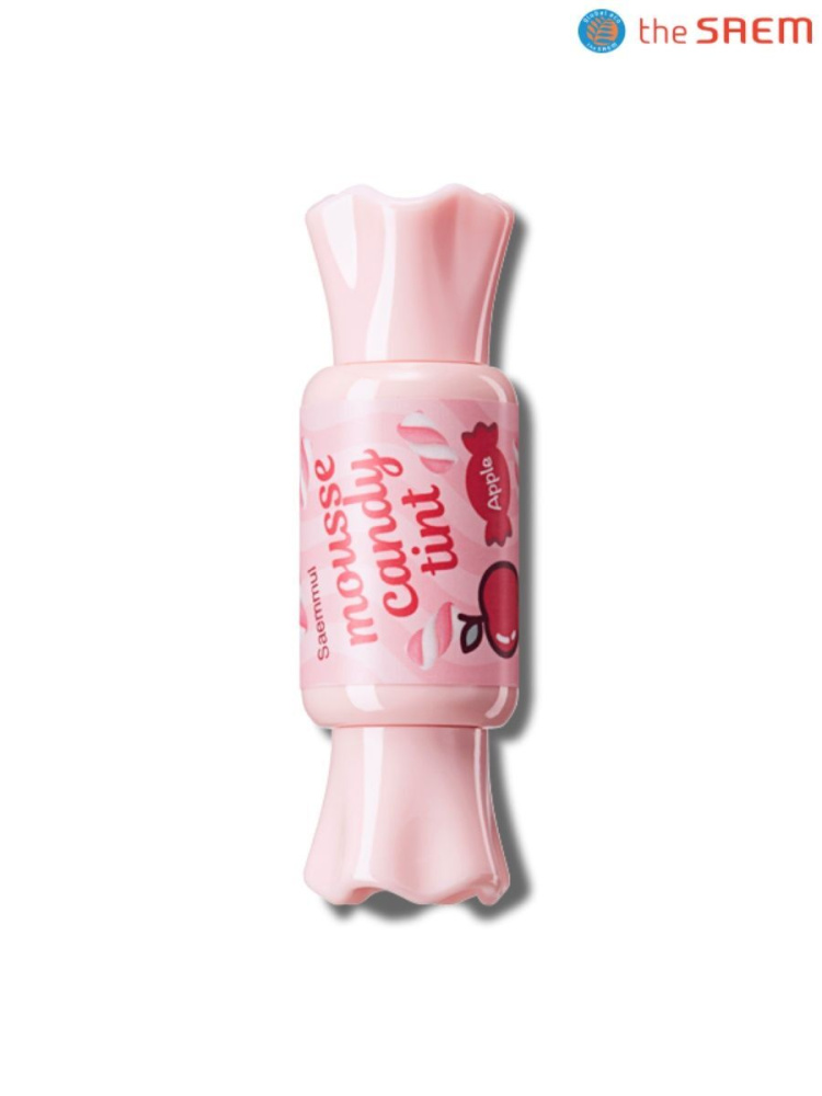 The Saem Тинт-мусс для губ Saemmul Mousse Candy Tint 12 Apple Mousse, 8 гр.