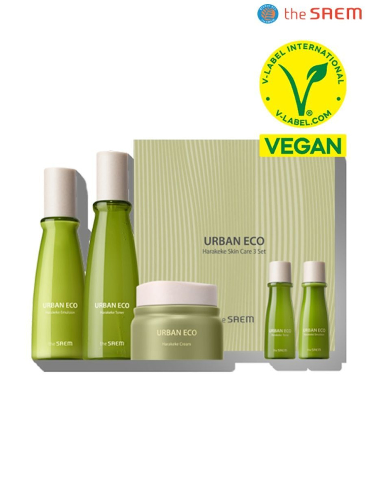 The Saem Подарочный набор Urban Eco Harakeke Skin Care 3 Set