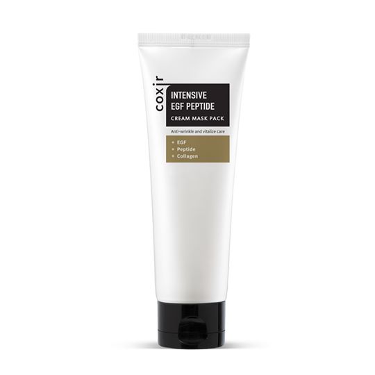 Coxir Кремовая маска для регенерации кожи Intensive EGF Peptide Cream Mask Pack с пептидами и EGF, 80 мл.
