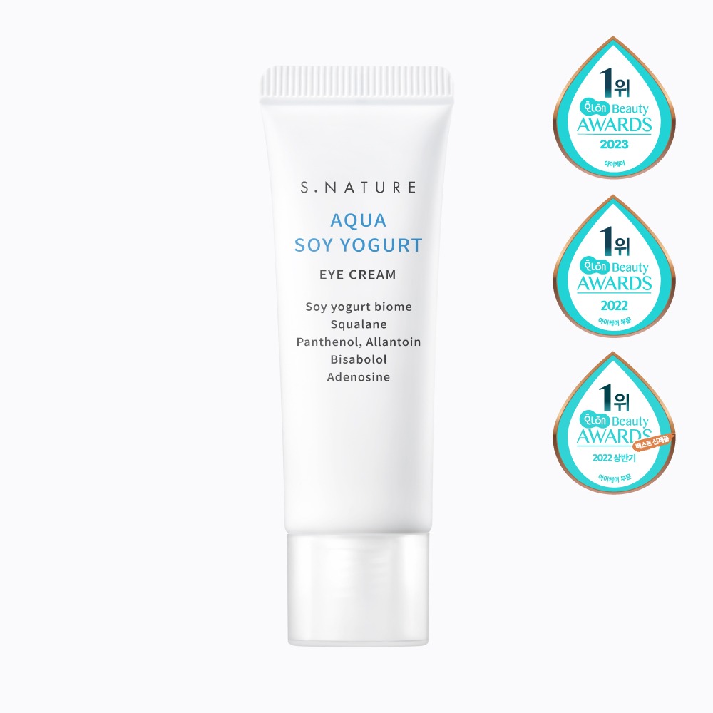 S.Nature Увлажняющий крем для кожи вокруг глаз с биомом соевого йогурта Aqua Soy Yogurt Eye Cream, 25 мл.