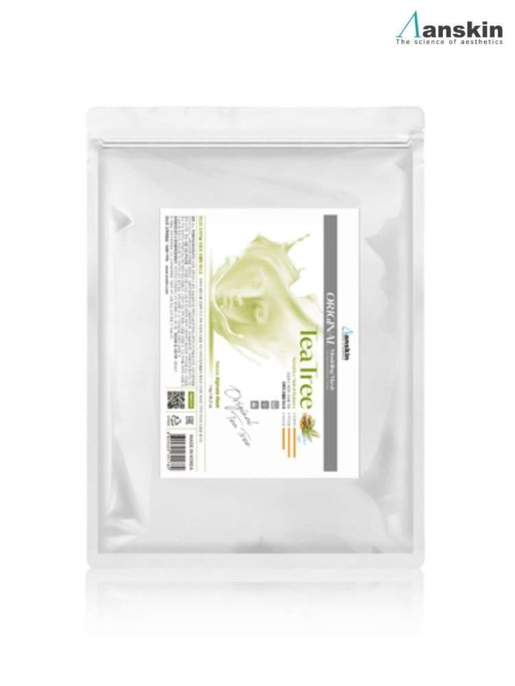 Anskin Альгинатная маска Tea Tree Modeling Mask, 500 гр.