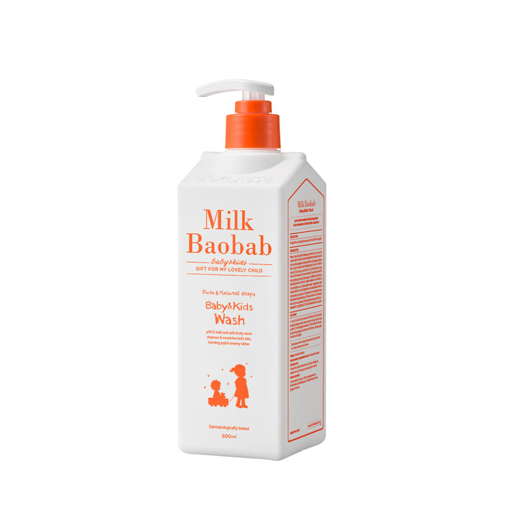 MilkBaobab Гель для душа детский Baby&Kids Wash 500ml