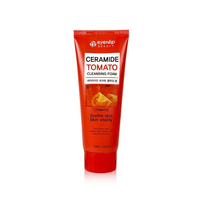Eyenlip Пенка Ceramide Tomato Cleansing Foam, 100 мл.