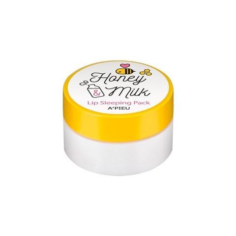 A'PIEU Ночная маска для губ Honey & Milk Lip Sleeping Pack, 6,7 гр.