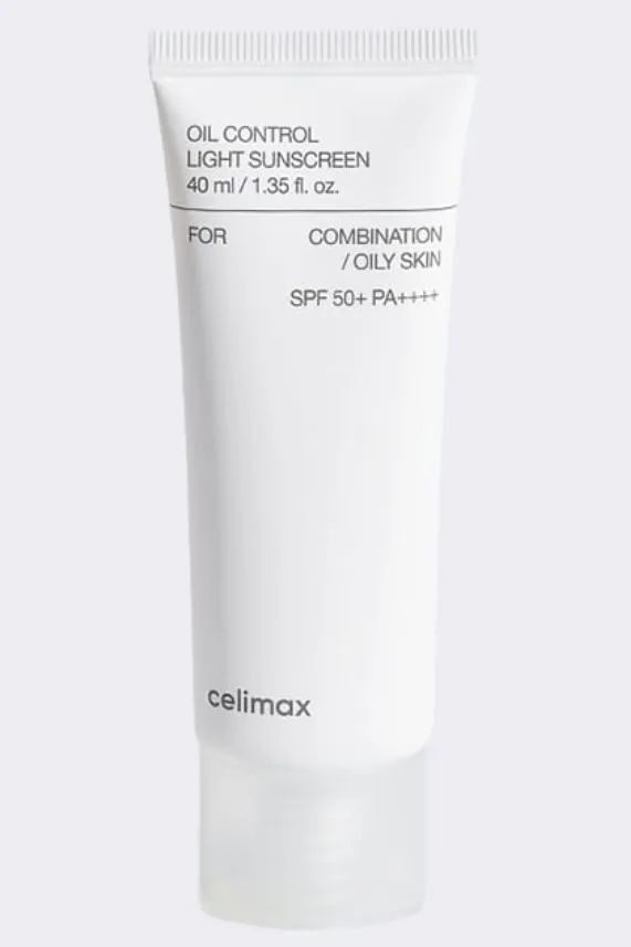 Celimax Крем для лица солнцезащитный Oil Control Light Sunscreen, 40 мл.