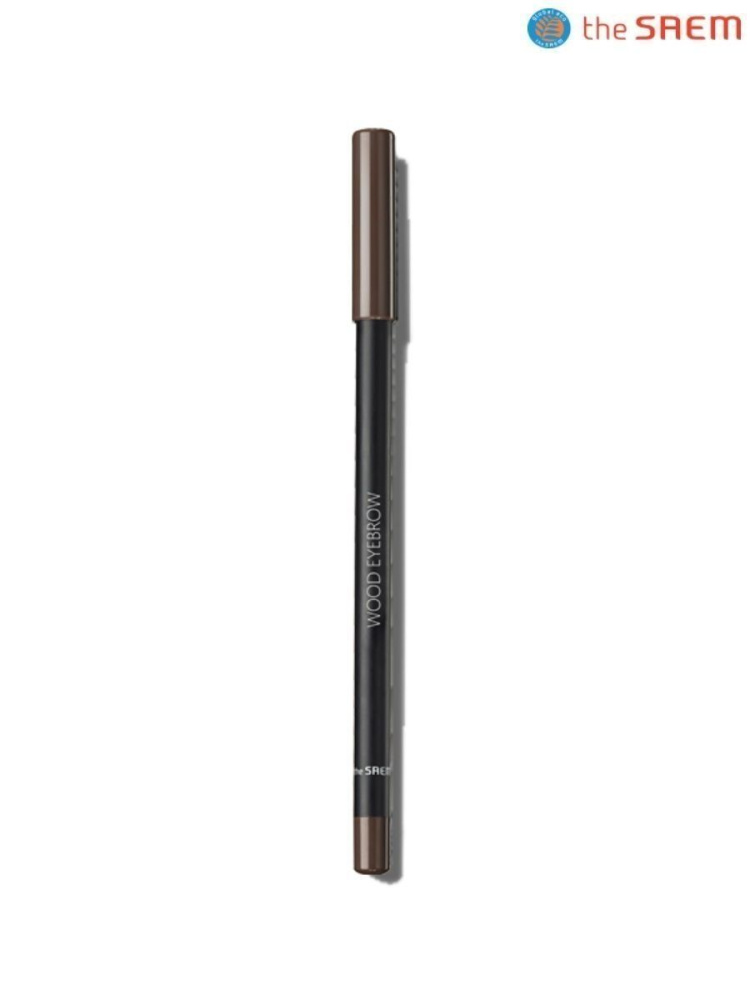 The Saem Карандаш для бровей Saemmul Wood Eyebrow 01 Brown, 0,2 гр.