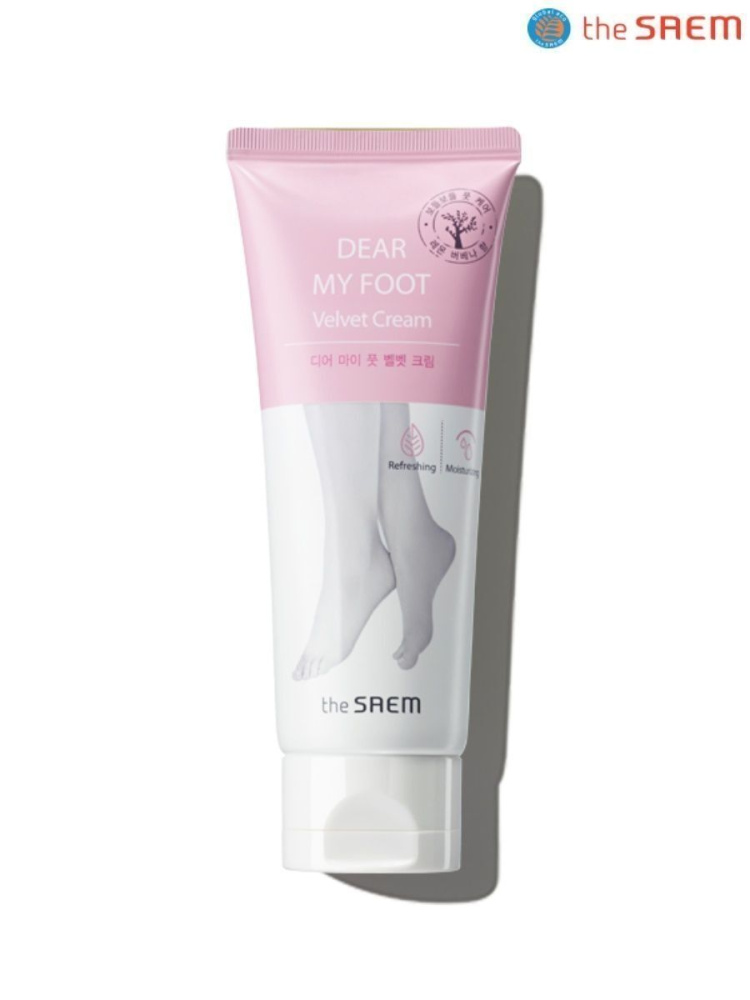 The Saem Питательный крем для ног Dear My Foot Velvet Cream, 100 мл.